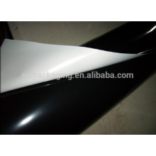 METALLISED PET FILM PRESENTS WHITE AND BLACK FILM